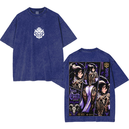 Overlord Albedo Unisex Washed T-shirt/Crewneck/Hoodie