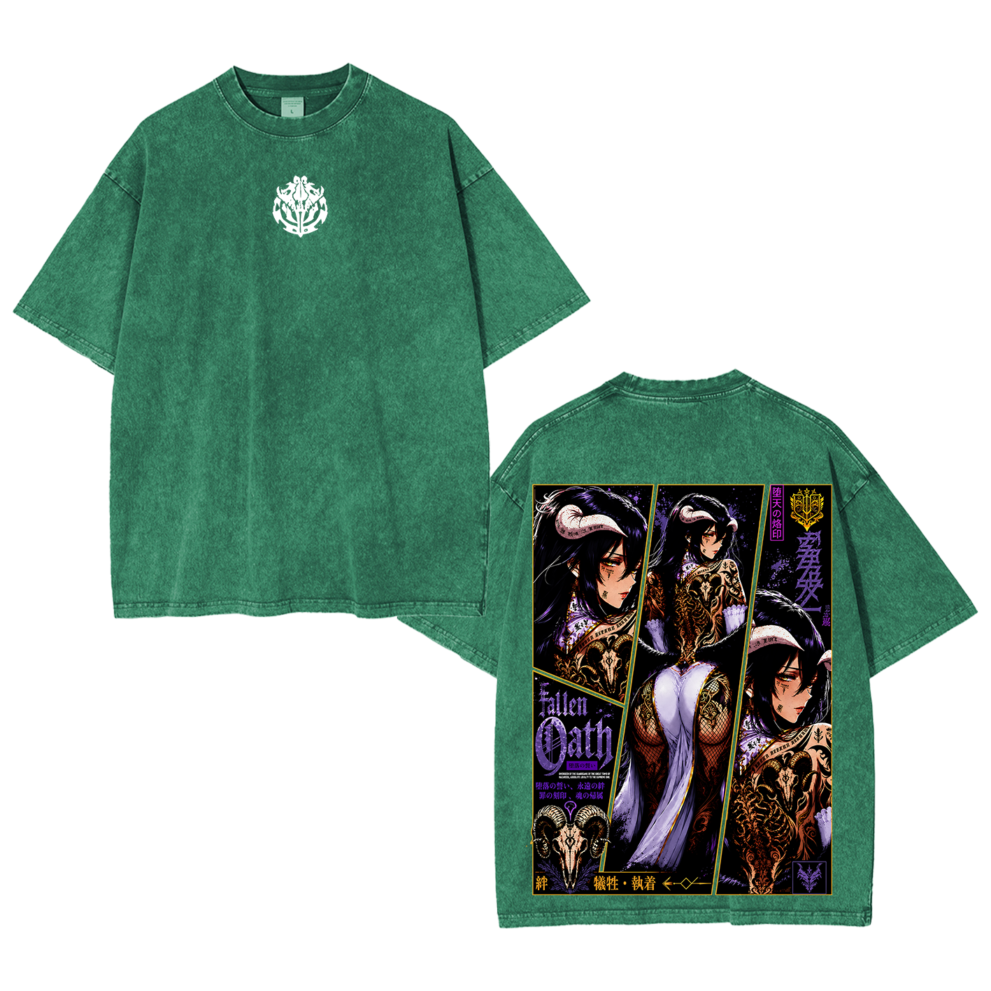 Overlord Albedo Unisex Washed T-shirt/Crewneck/Hoodie