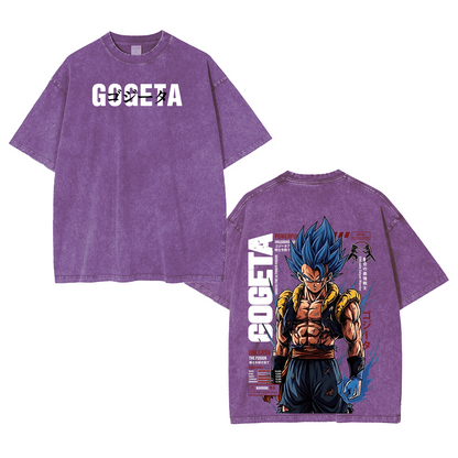 Gogeta Dragon Ball Polera Unisex Lavada