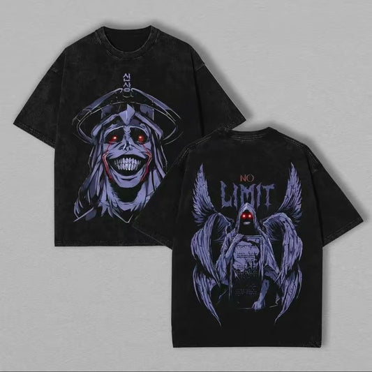 Solo Leveling Printed Men's Polera Lavada