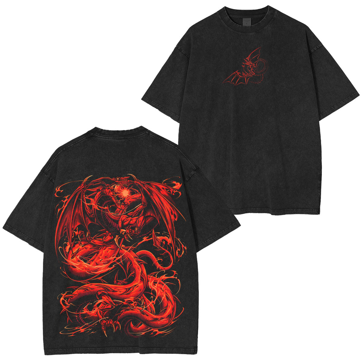 Yu-Gi-Oh! - Slifer the Sky Dragon Polera Lavada Vintage