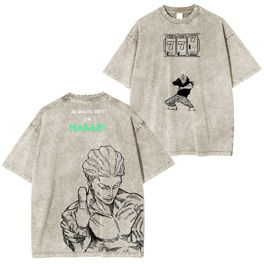 Hakari Kinji Jujutsu Kaisen Washed T-shirt/Crewneck/Hoodie