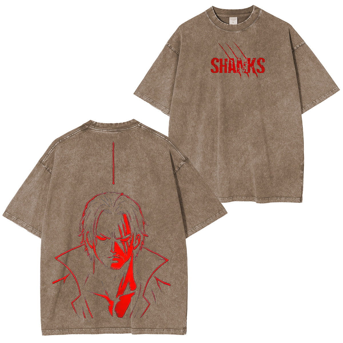 One Piece Washed T-shirt/Crewneck/Hoodie