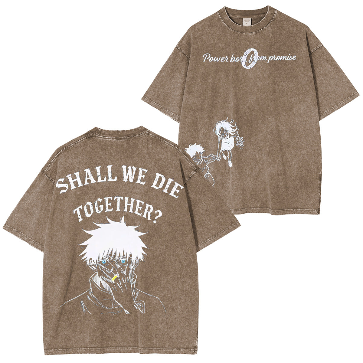Jujutsu Kaisen Washed T-shirt/Crewneck/Hoodie