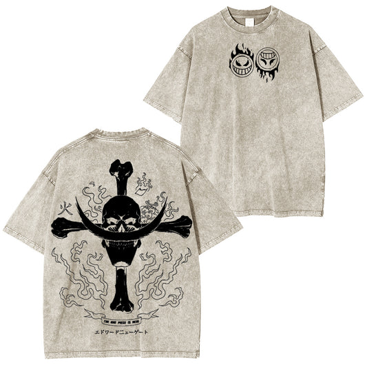 One Piece Washed T-shirt/Crewneck/Hoodie
