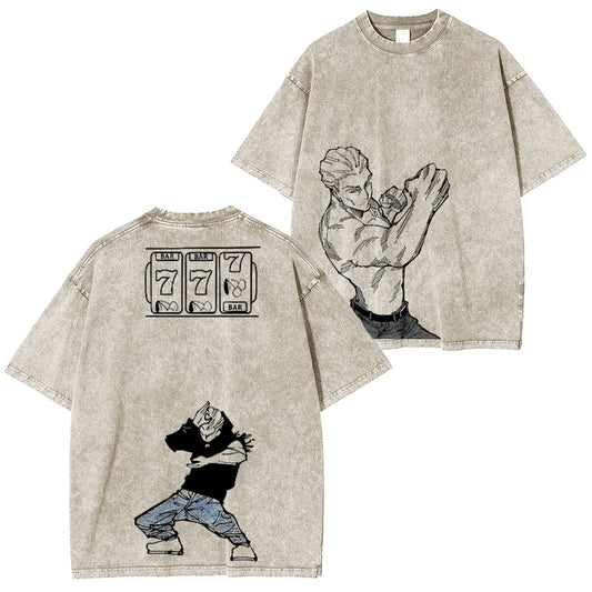 Hakari Kinji Jujutsu Kaisen Washed T-shirt/Crewneck/Hoodie