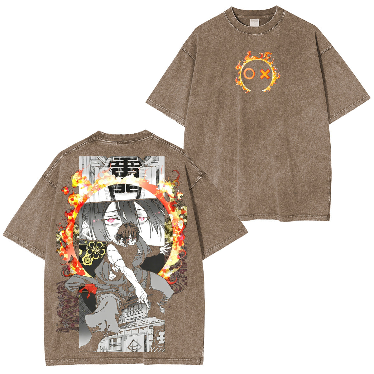 Shinra Kusakabe Fire Force Washed T-shirt/Crewneck/Hoodie