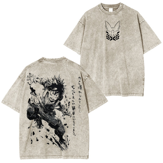 My Hero Academia Washed T-shirt/Crewneck/Hoodie