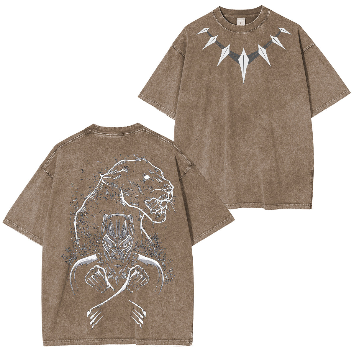 Black Panther Washed T-shirt/Crewneck/Hoodie