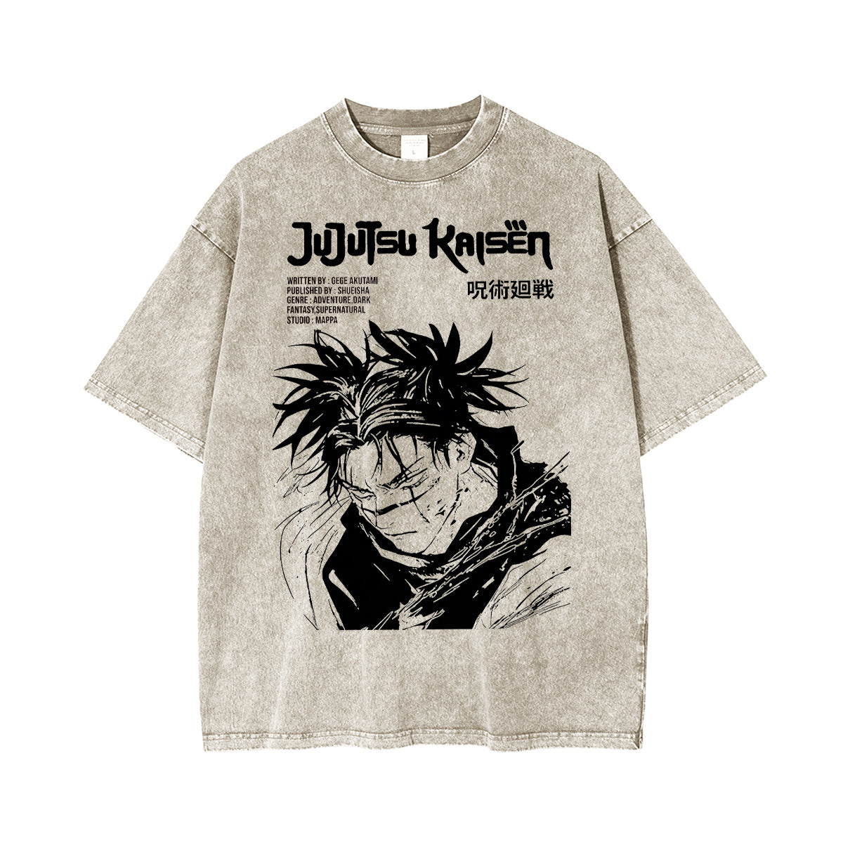 Jujutsu Kaisen Washed T-shirt/Crewneck/Hoodie