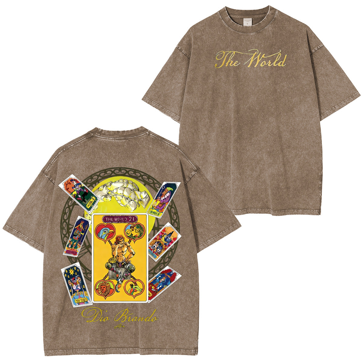 JoJo's Bizarre Adventure Washed T-shirt/Crewneck/Hoodie