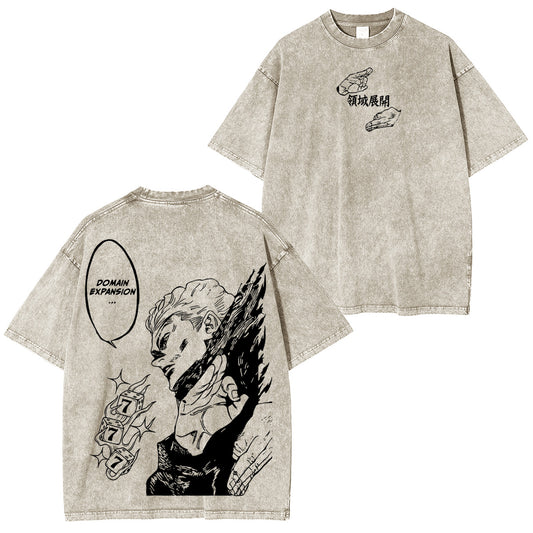 Kento Nanami Jujutsu Kaisen Washed T-shirt/Crewneck/Hoodie