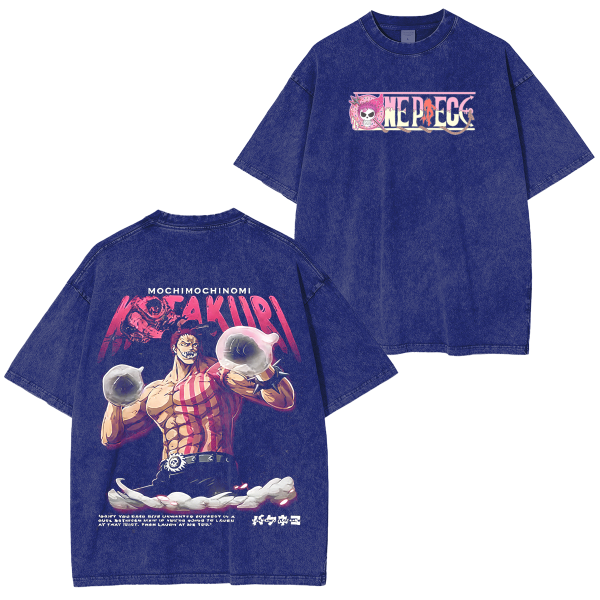 One Piece Anime Washed T-shirt/Crewneck/Hoodie