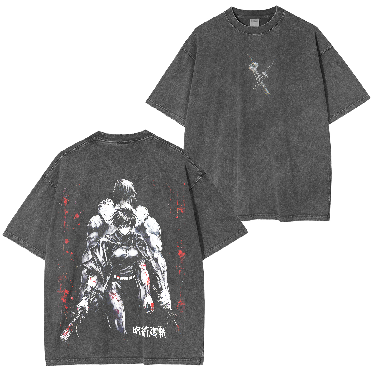 Jujutsu Kaisen Anime Polera Lavada