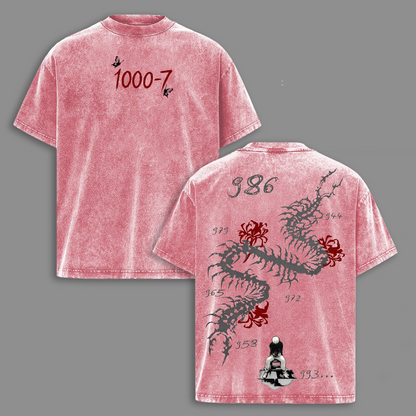 Tokyo Ghoul Polera Lavada Vintage