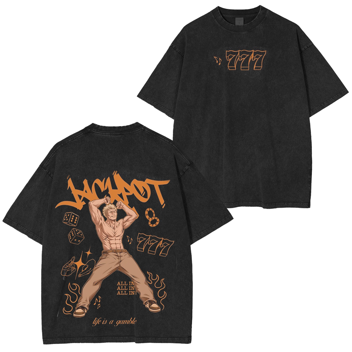 jujustu kaisen Washed T-shirt/Crewneck/Hoodie