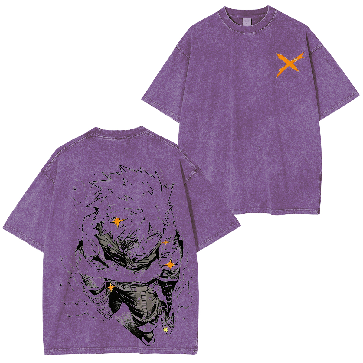 My Hero Academia Vintage washed T-shirt/Crewneck/Hoodie