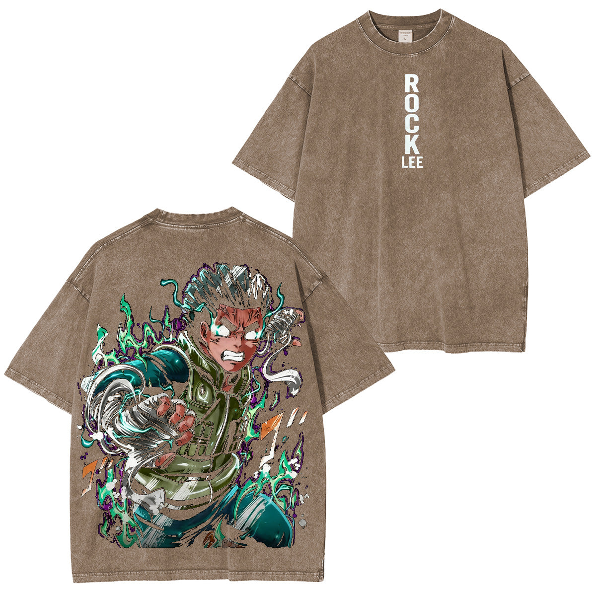 Rock Lee Naruto Washed T-shirt/Crewneck/Hoodie