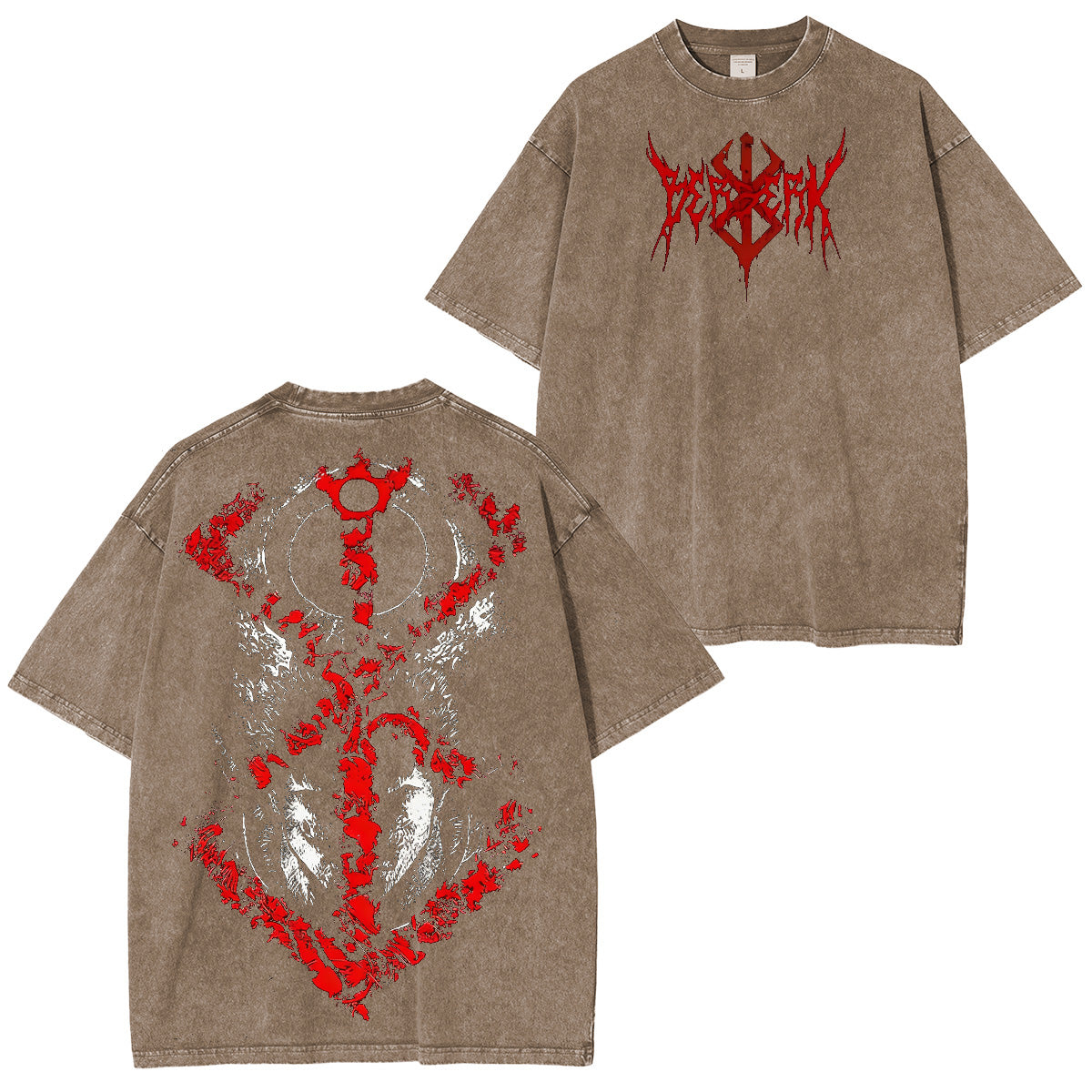 Guts Berserk Polera Lavada