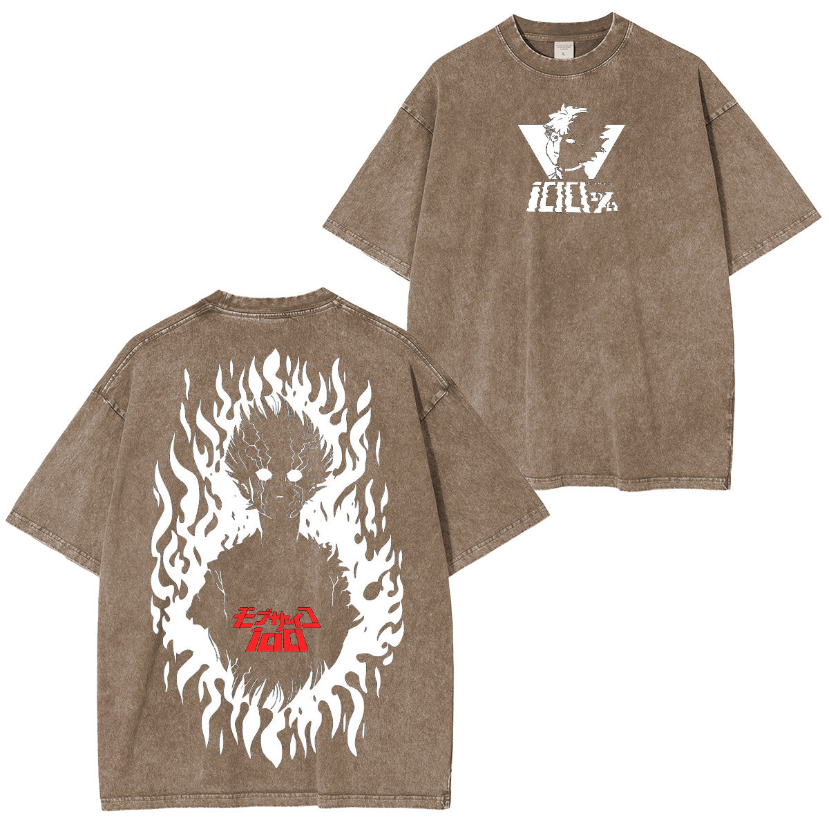 Mob Psycho 100 Washed T-shirt/Crewneck/Hoodie