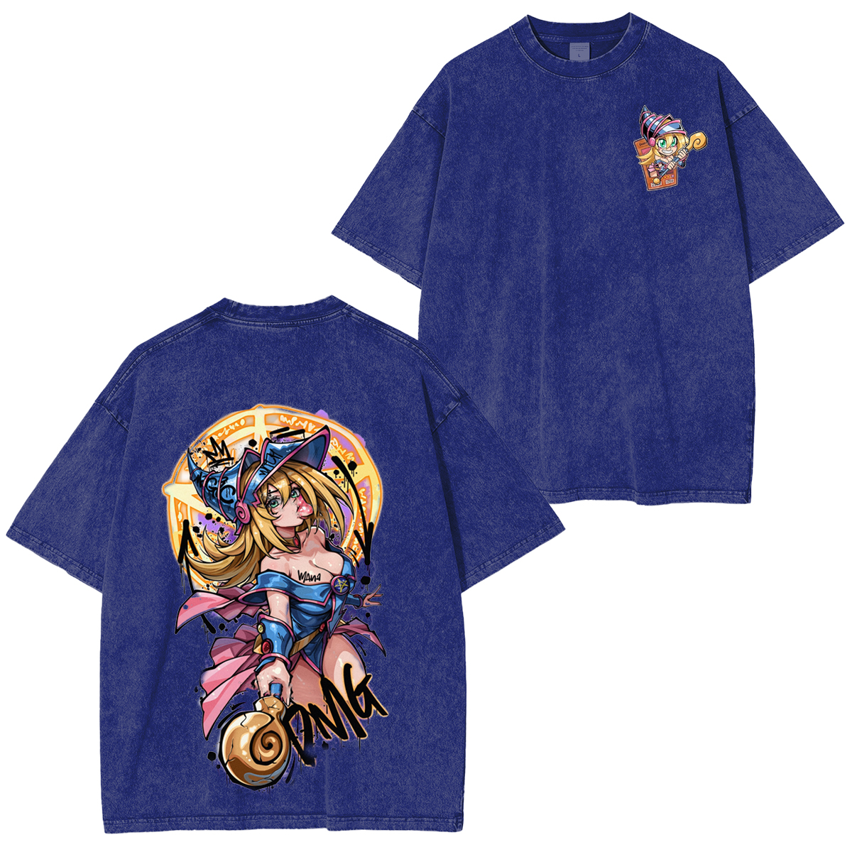 Yu-Gi-Oh! Dark Magician Girl Polera Lavada