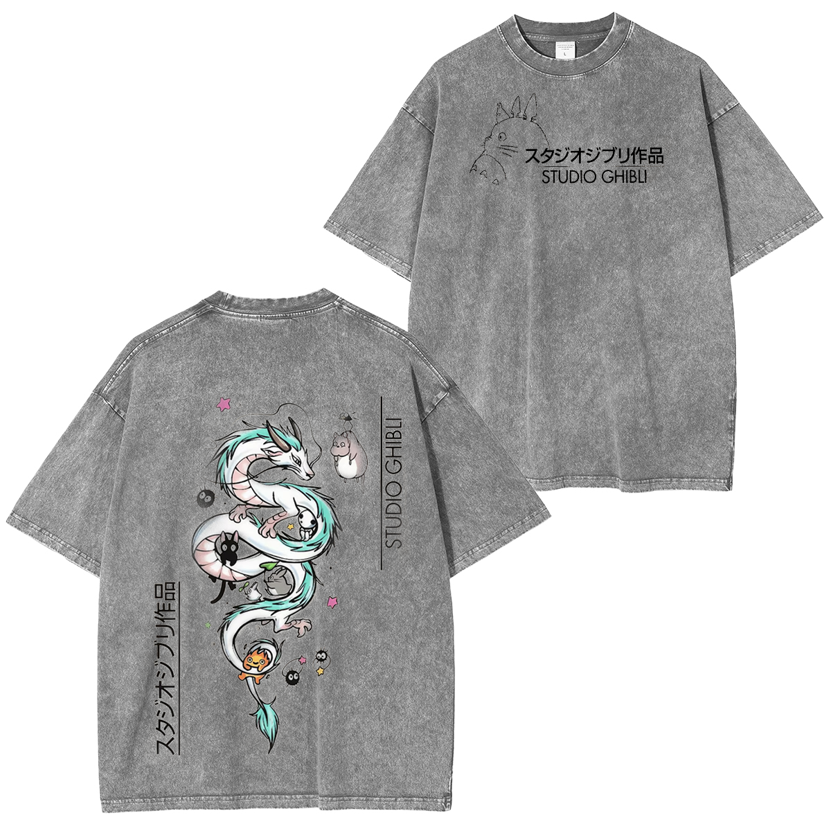 Studio Ghibli Washed T-shirt/Crewneck/Hoodie