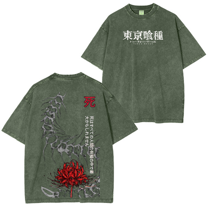 Tokyo Ghoul Anime Oversized Polera Lavada