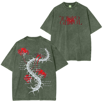 Tokyo Ghoul Anime Polera Lavada