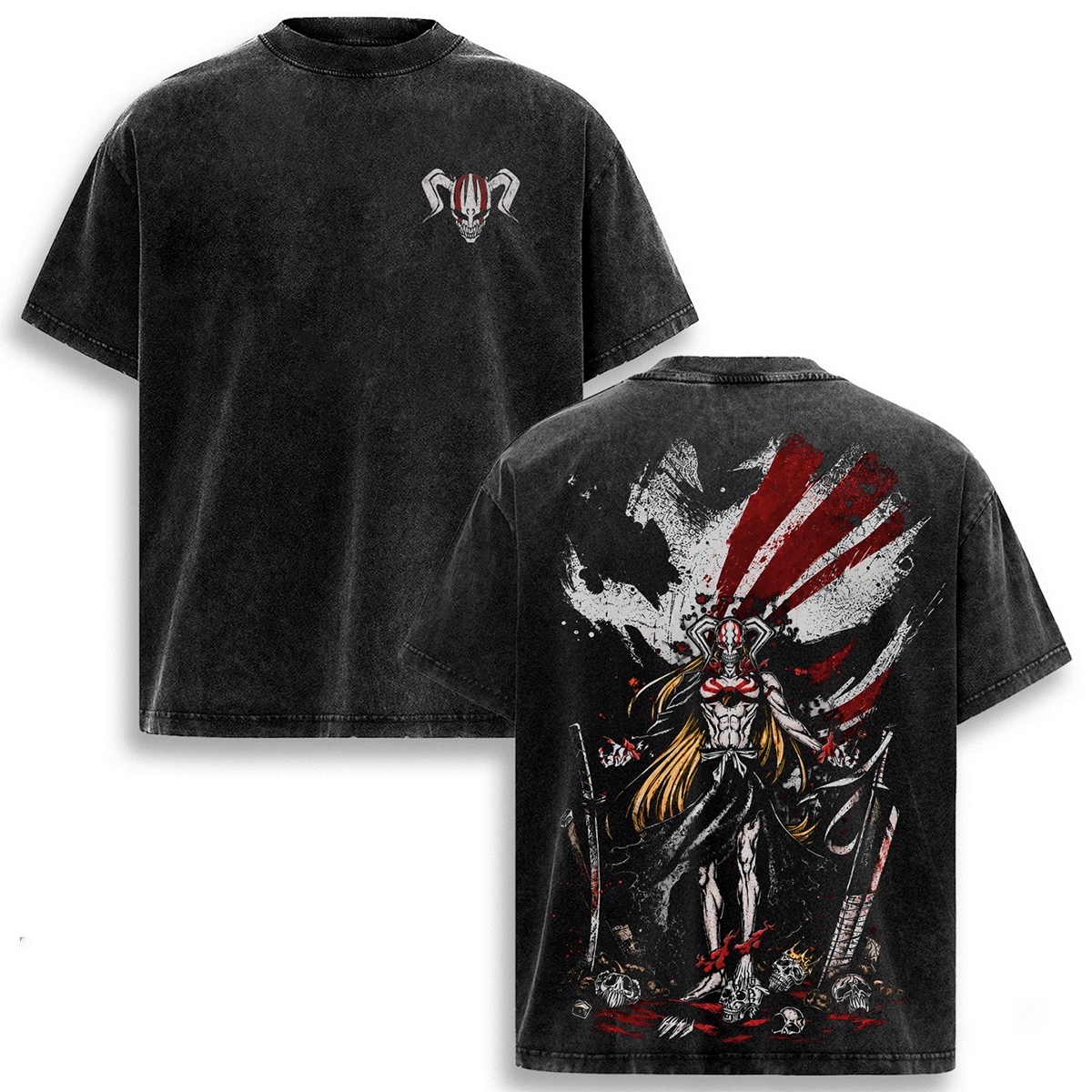 Bleach Polera Lavada Vintage