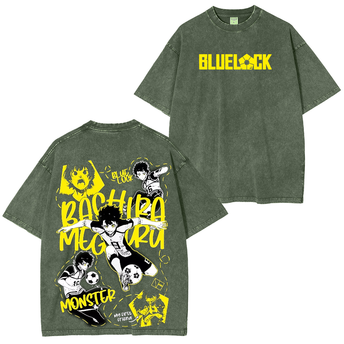 Blue Lock Manga Volumes Polera Lavada