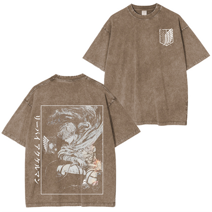 Attack On Titan Anime Polera