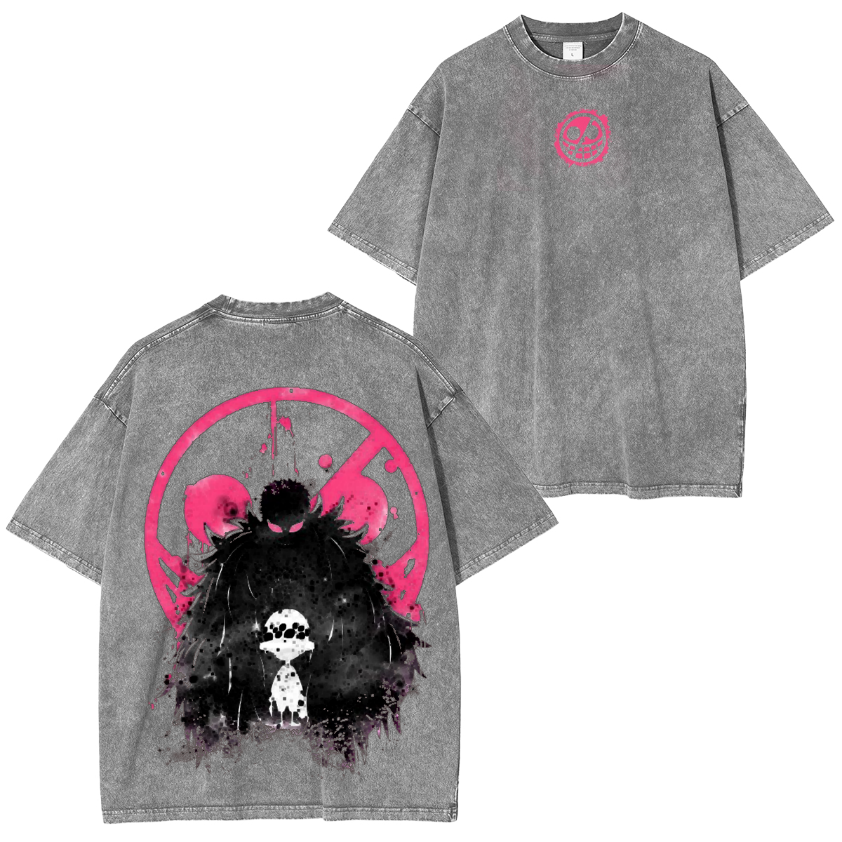 Donquixote Doflamingo Vintage Retro Wash Polera