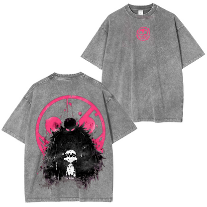 Donquixote Doflamingo Vintage Retro Wash Polera