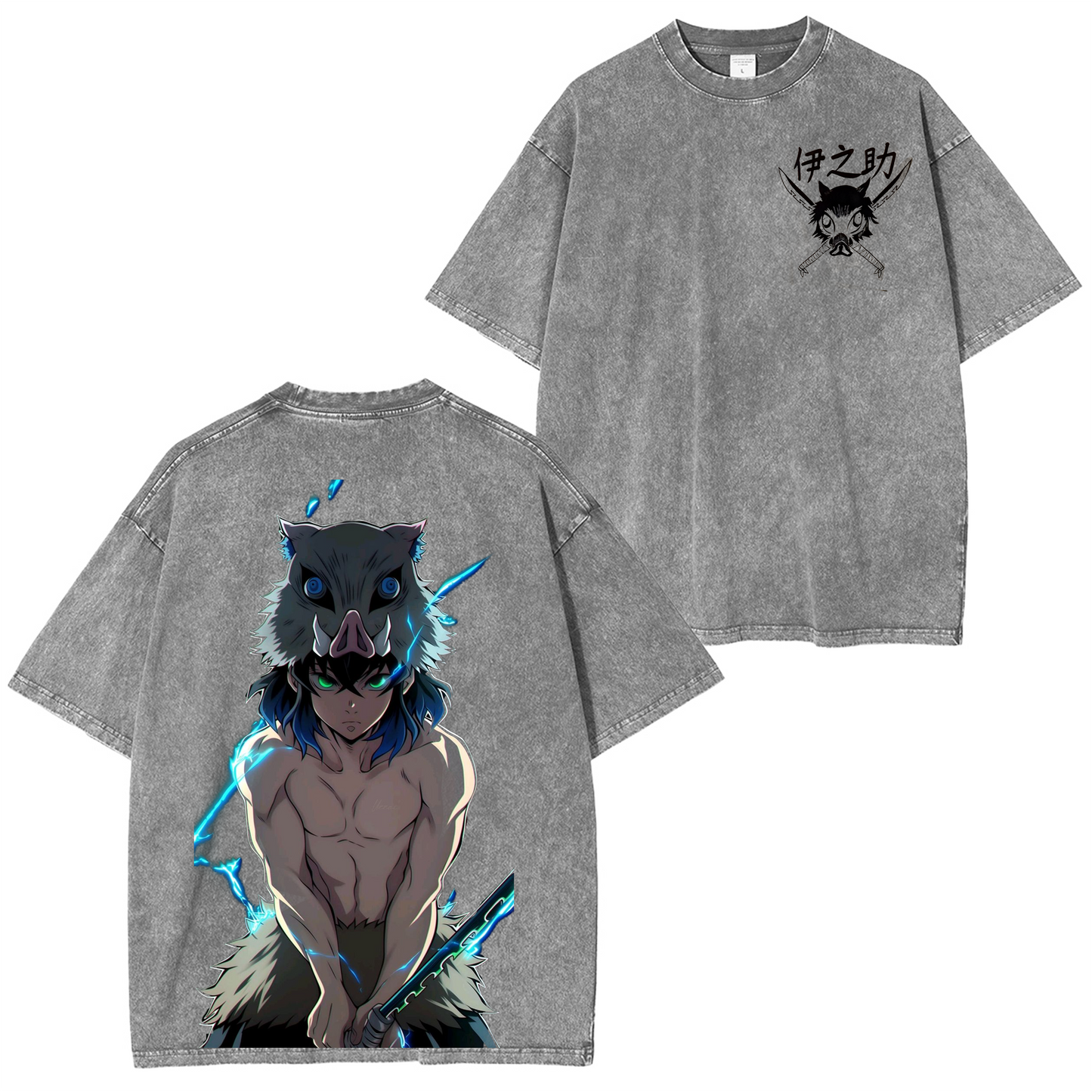 Demon Slayer Unisex Washed T-shirts