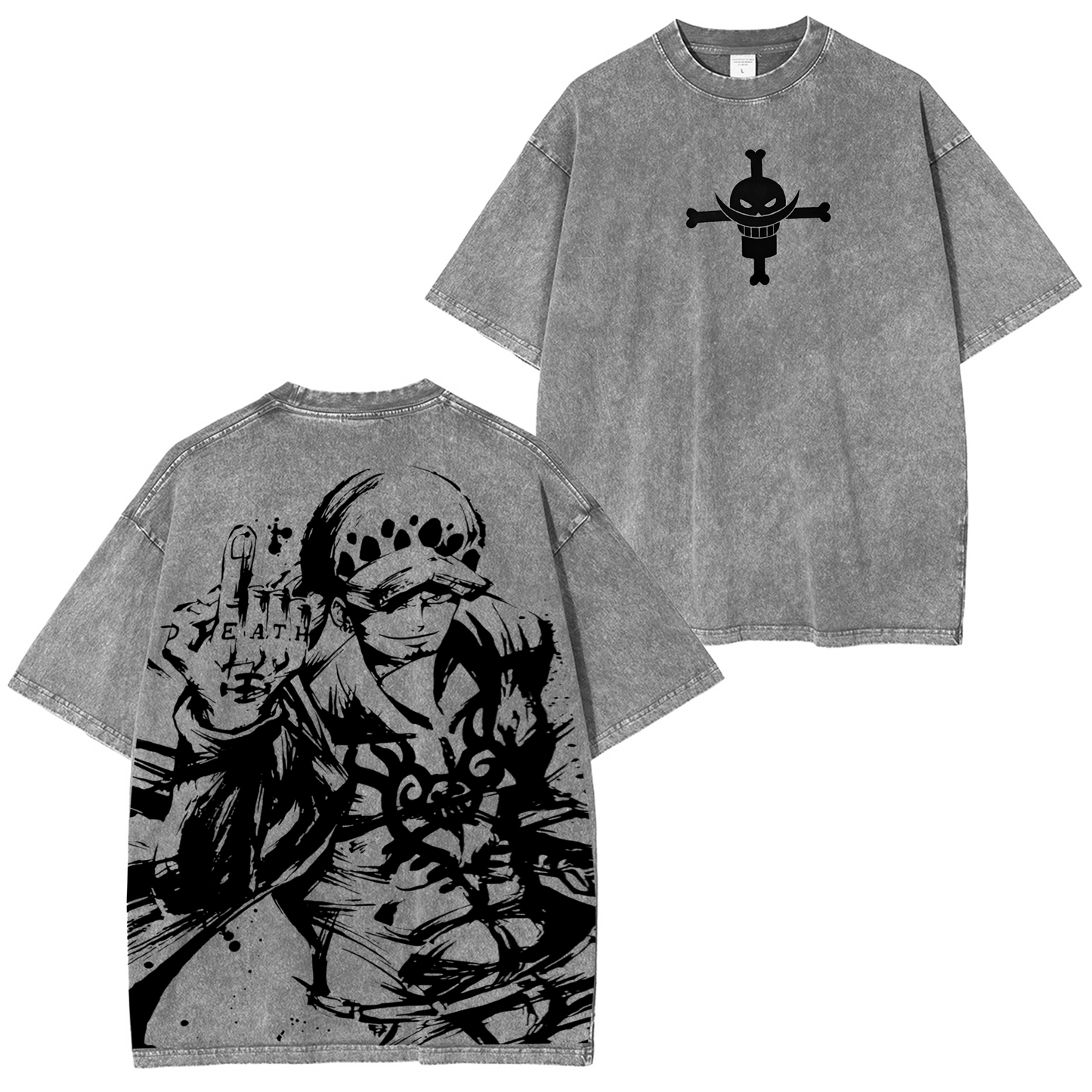 One Piece Unisex Washed T-shirts