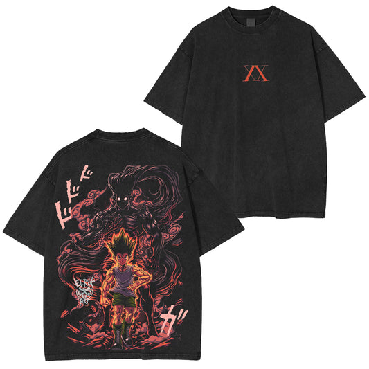 Hunter x Hunter Gon Freecss Vintage Polera Oversize