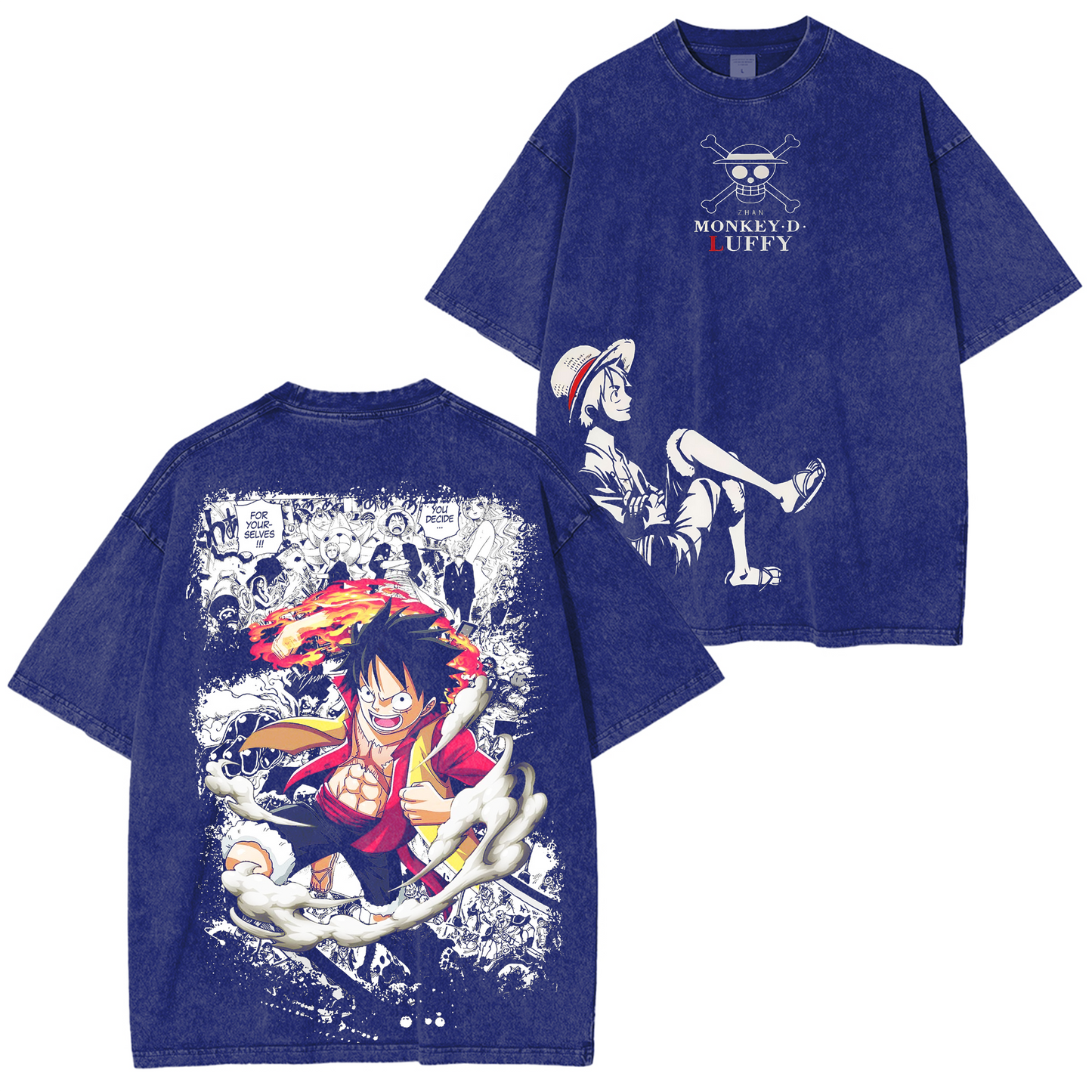 Luffy Vintage Tee丨One Piece