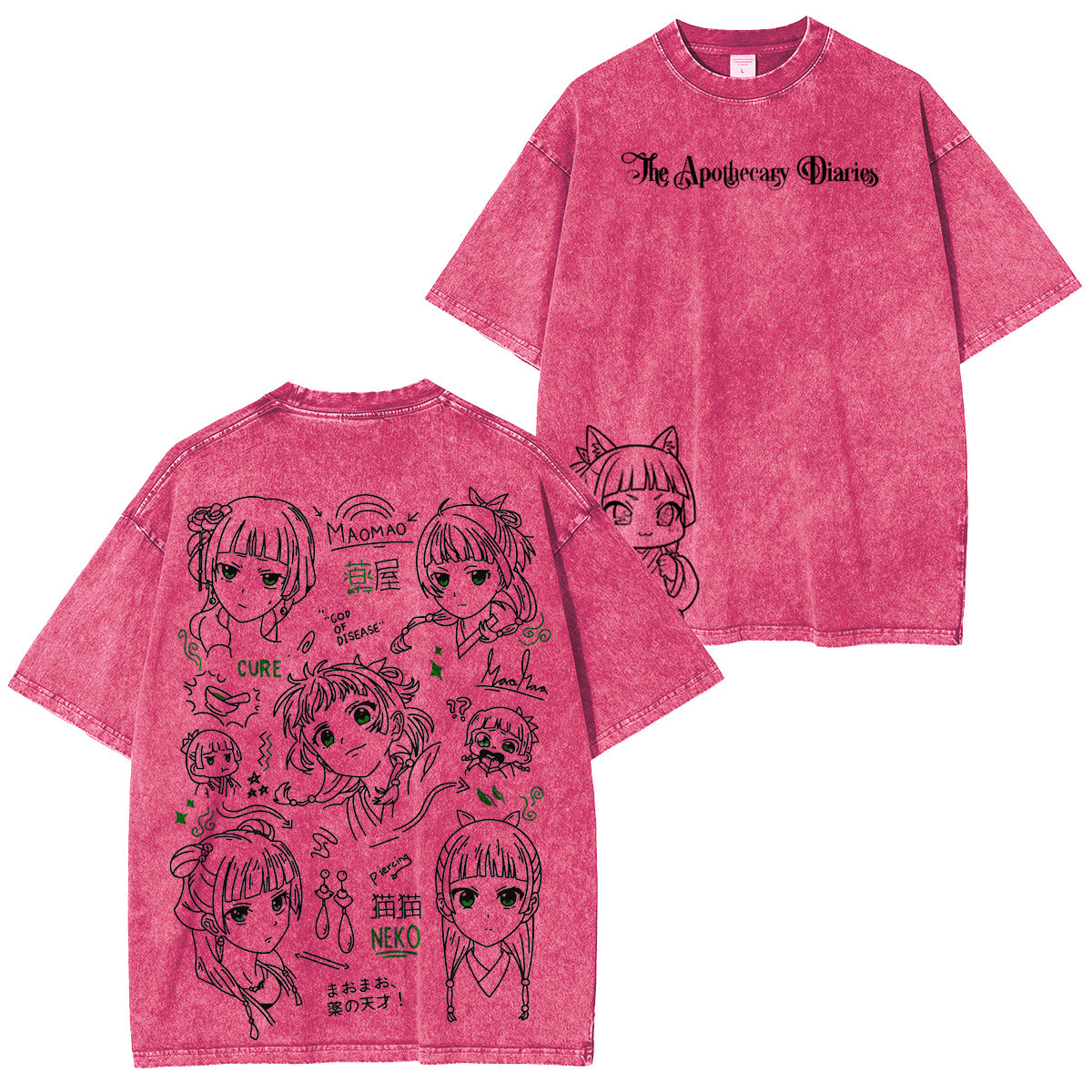 The Apothecary Girl's Monologue: Maomao Vintage washed T-shirt/Crewneck/Hoodie