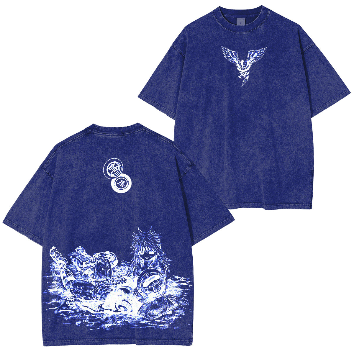 Hunter x Hunter Polera Lavada Vintage