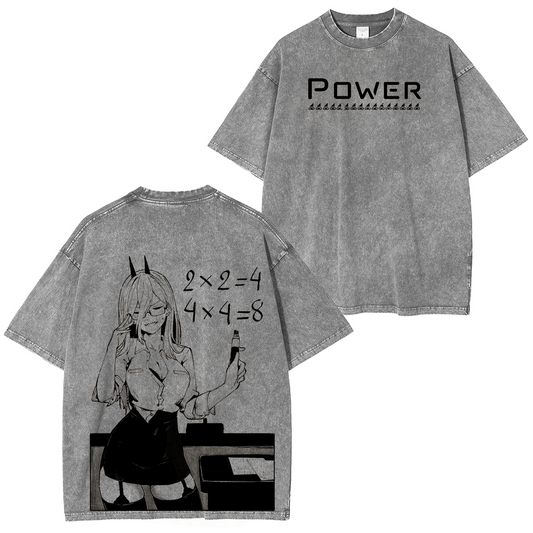 Chainsaw Man Vintage Washed Unisex T-Shirt