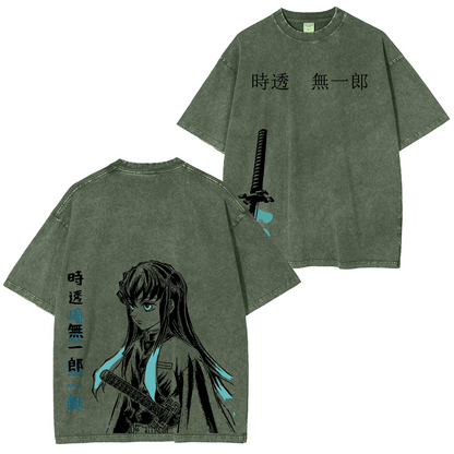 Tokito Muichiro, Demon Slayer: Kimetsu no Yaiba Polera Vintage