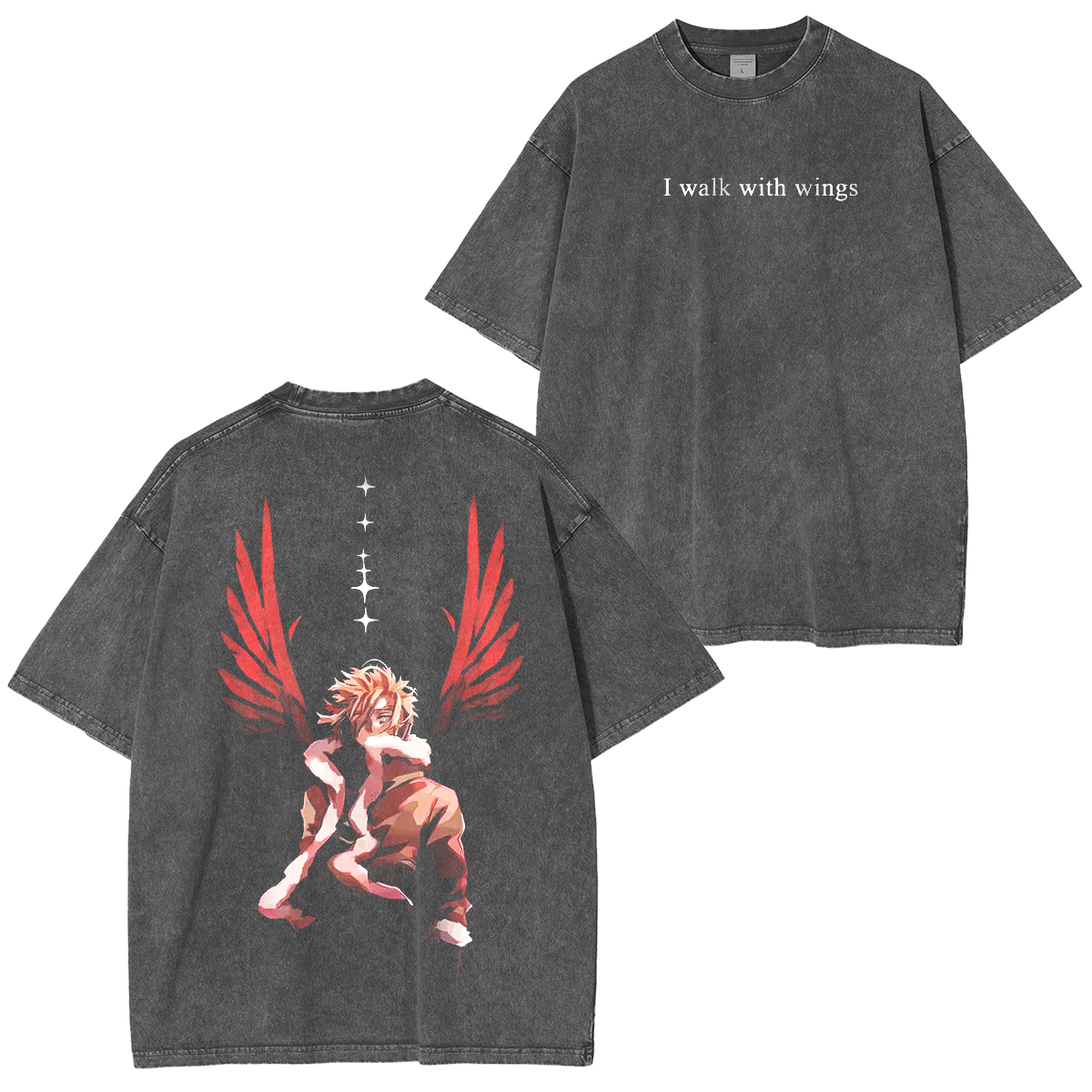 My Hero Academia Vintage Washed T-shirt/Crewneck/Hoodie