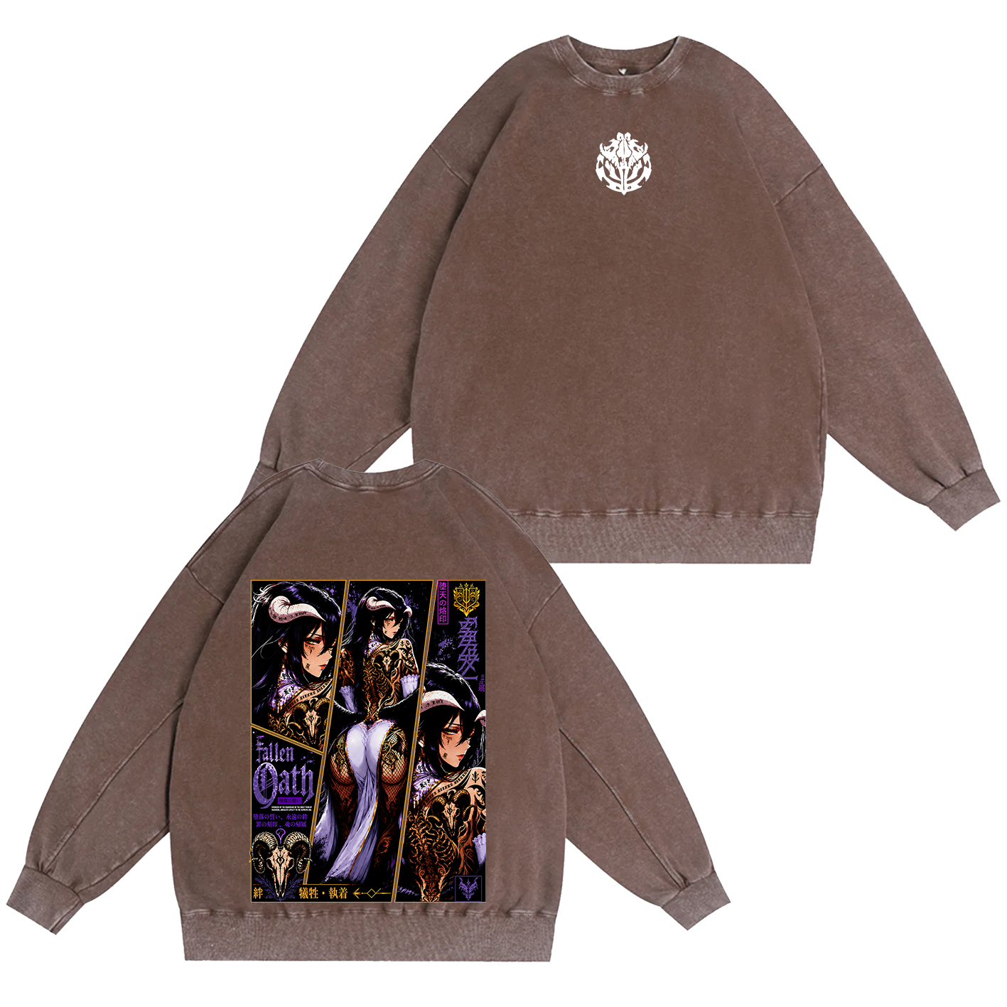 Overlord Albedo Unisex Washed T-shirt/Crewneck/Hoodie