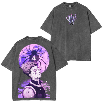 Hunter x Hunter Polera Lavada Vintage