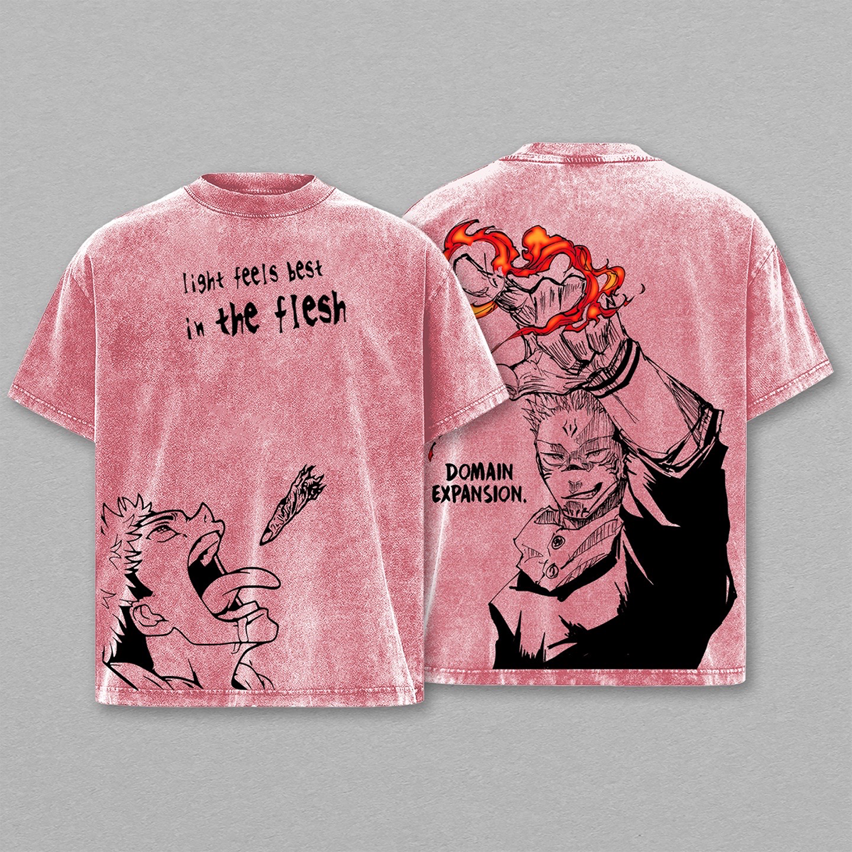 Jujutsu Kaisen Washed T-shirt/Crewneck/Hoodie
