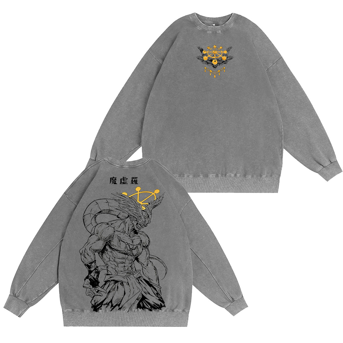 Jujutsu Kaisen :Mahoraga Vintage washed T-shirt/Crewneck/Hoodie