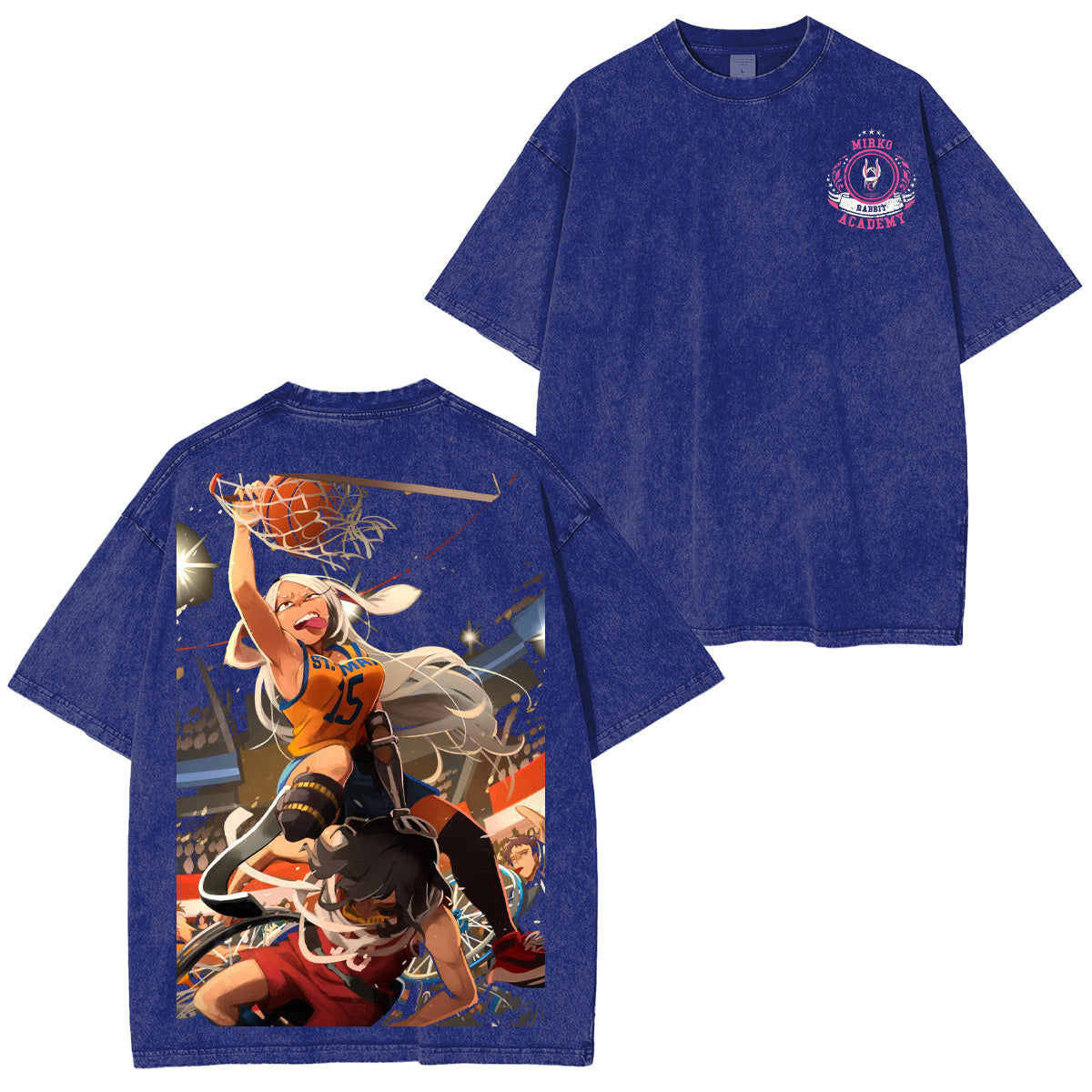 My Hero Academia Vintage Washed T-shirt/Crewneck/Hoodie