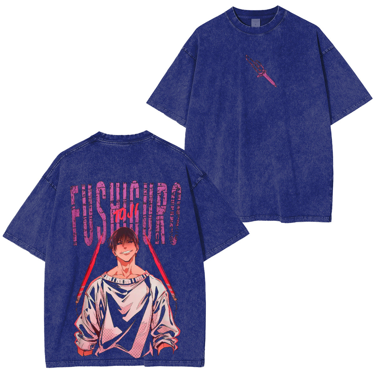 Toji Fushiguro Jujutsu Kaisen Vintage Washed T-shirt/Crewneck/Hoodie