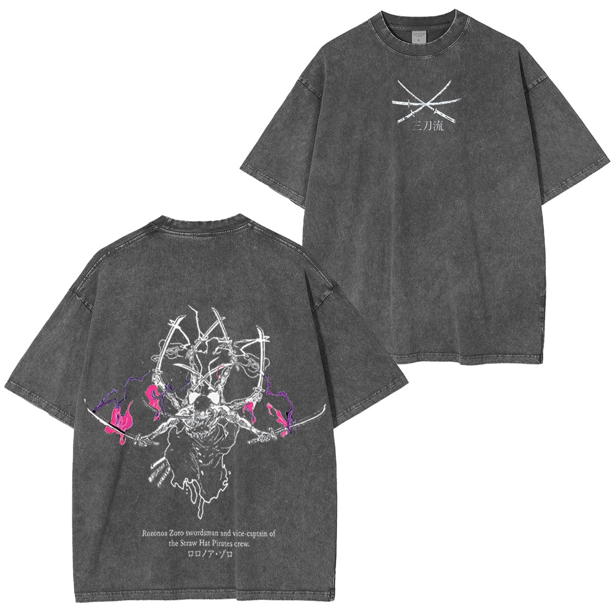 One Piece Vintage Washed T-shirt/Crewneck/Hoodie