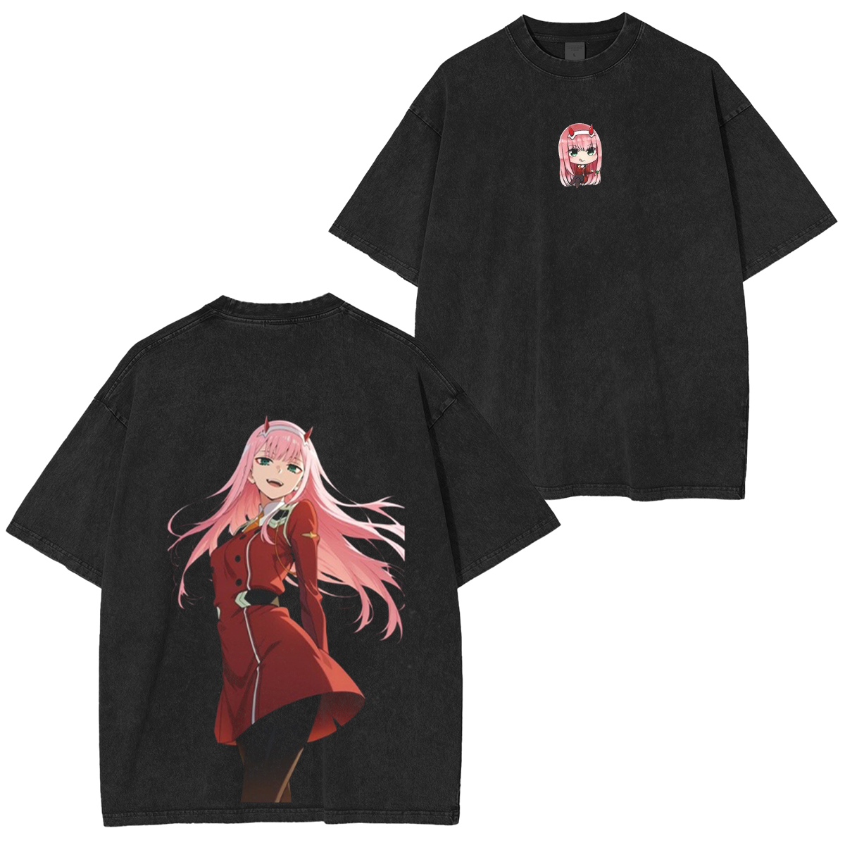 DARLING in the FRANXX Washed T-shirt/Crewneck/Hoodie